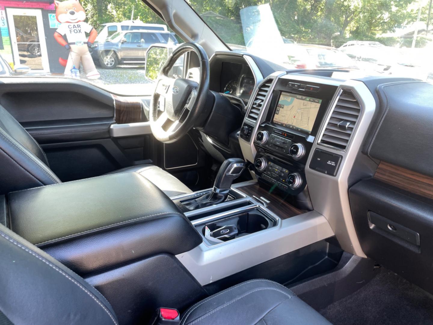 2015 GRAY FORD F-150 lariat (1FTFW1EG0FK) with an 3.5L engine, Automatic transmission, located at 5103 Dorchester Rd., Charleston, SC, 29418-5607, (843) 767-1122, 36.245171, -115.228050 - Beautiful Interior with Leather, Navigation, Backup Camera, Sony Sound System with CD/AUX/USB/Sat/Bluetooth, Dual Climate Control, Power Everything (windows, locks, seats, mirrors), Heated/Cooled/Memory Seats, Rear Heated Seats, Rear Power Inverter, Tow Package with Brake Assist, Push Button Start, - Photo#7